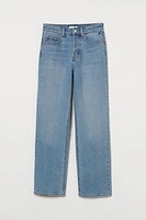 Straight High Ankle Jeans