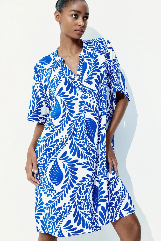 Robe tunique en viscose