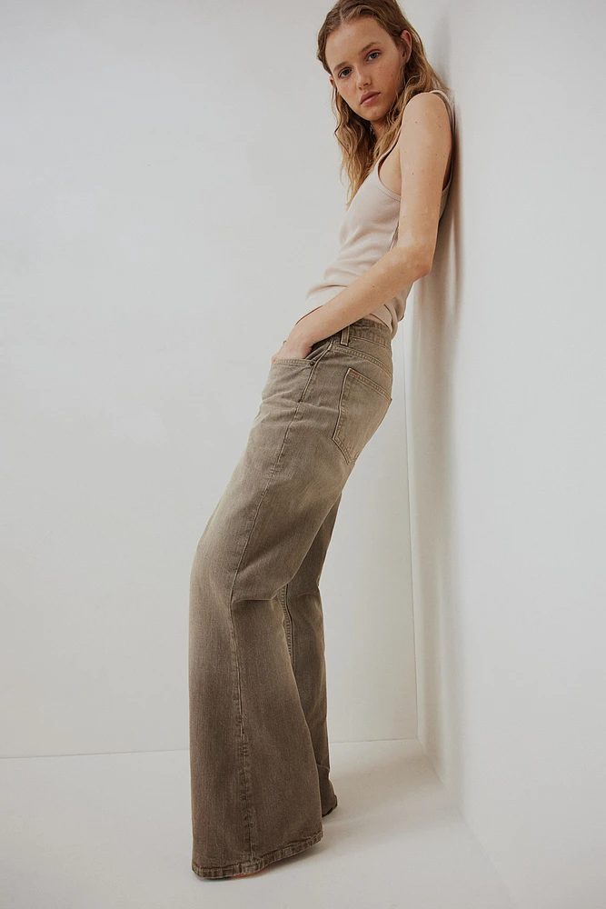 Jean Coupe Classique Jambes semi-évasées