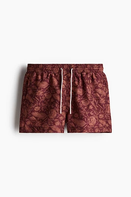 Patterned Swim Shorts