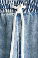 Denim Pull-on Pants