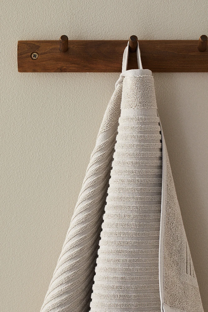 Serviette en coton éponge