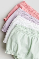 Lot de 5 culottes bouffantes en jersey coton