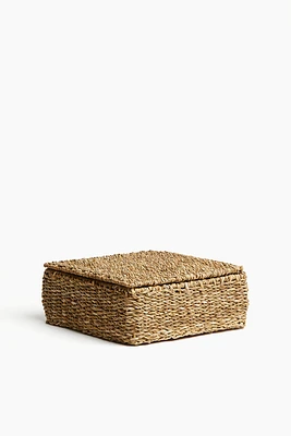 Seagrass Storage Basket with Dividers