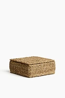 Seagrass Storage Basket with Dividers