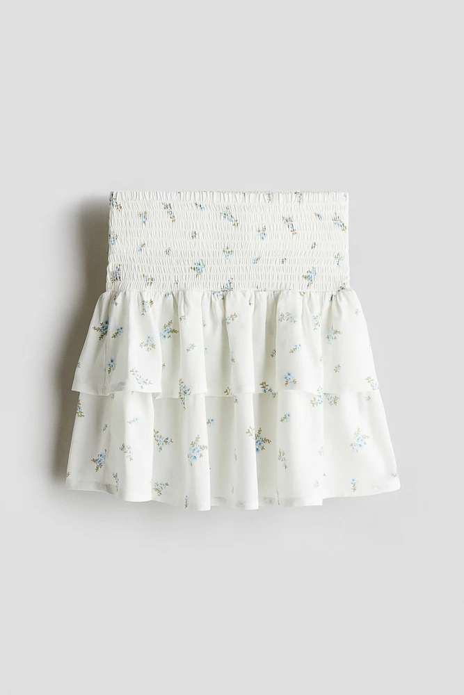 Smocked Skirt