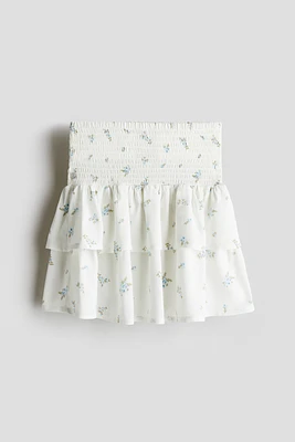 Smocked Skirt