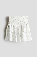 Smocked Skirt