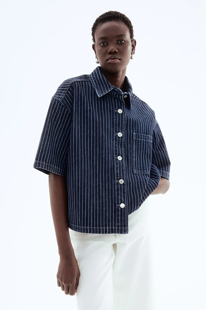Oversized Denim Shirt