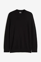 Slim Fit Fine-knit Mock Turtleneck Sweater