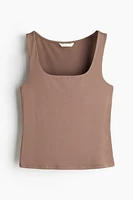 Square-Neck Tank Top