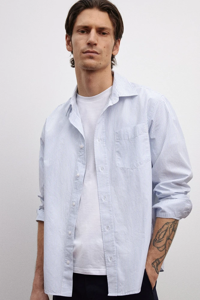 Regular Fit Poplin Shirt