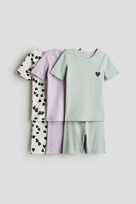 Snug Fit Printed cotton pyjamas