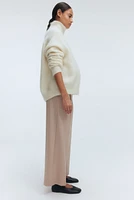 MAMA Wide-Leg Dress Pants