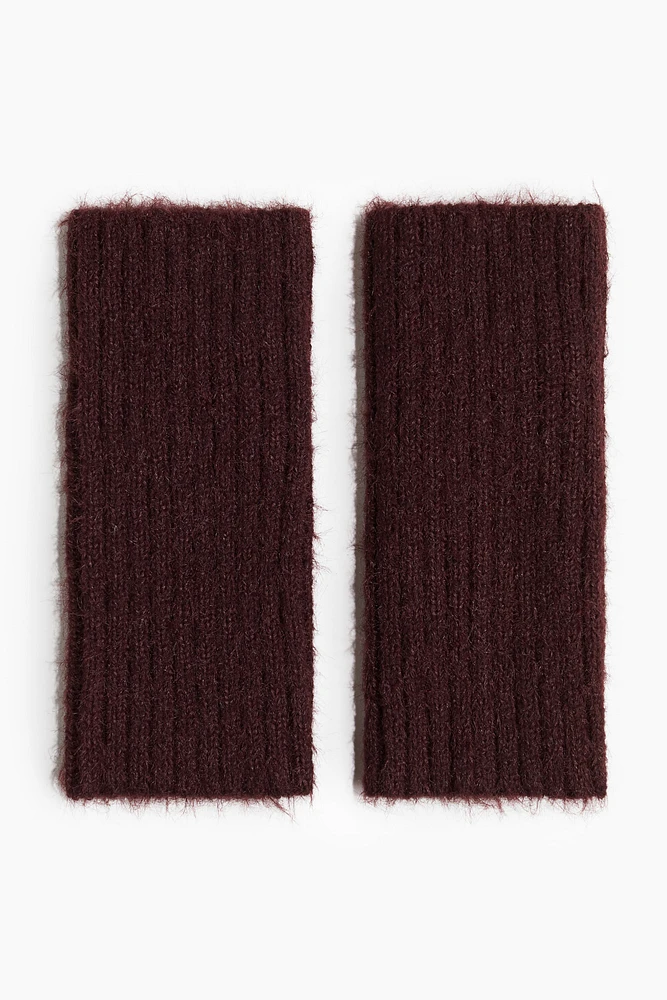 Rib-Knit Wrist Warmers