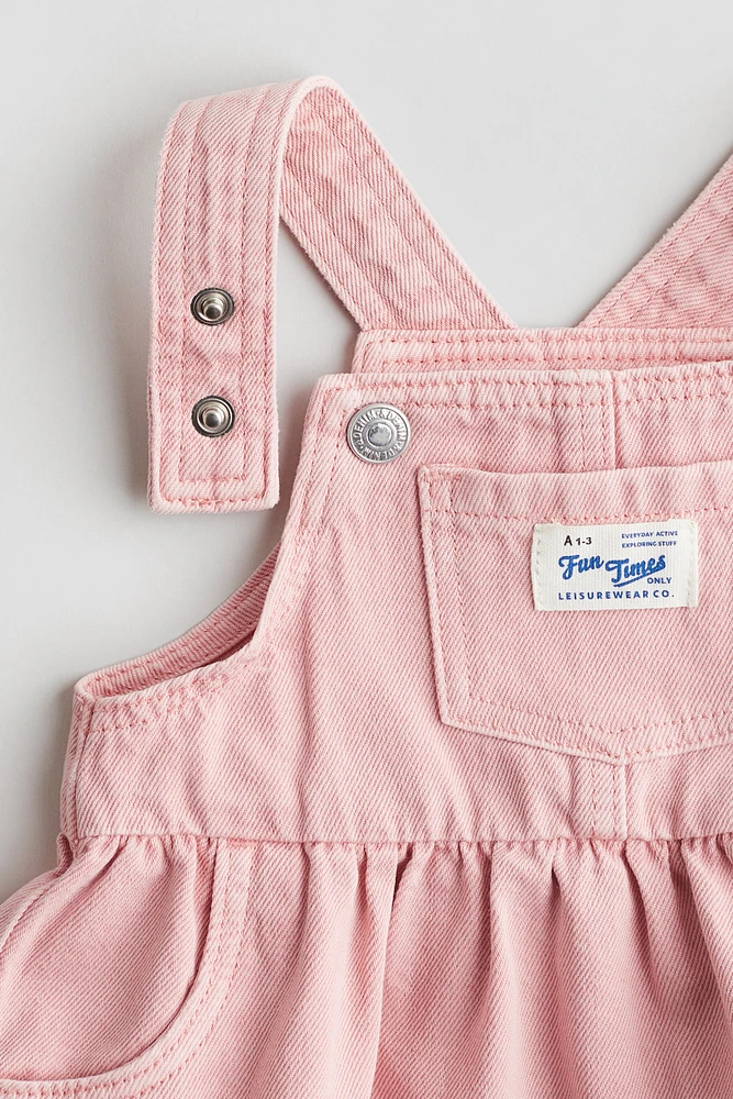 Ensemble 2 pièces avec robe en denim et haut