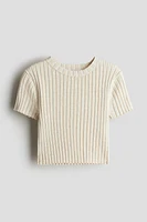 Rib-knit Top