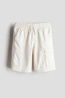 Twill Cargo Shorts