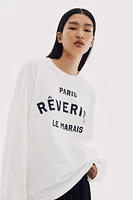 Long-sleeved Jersey Top