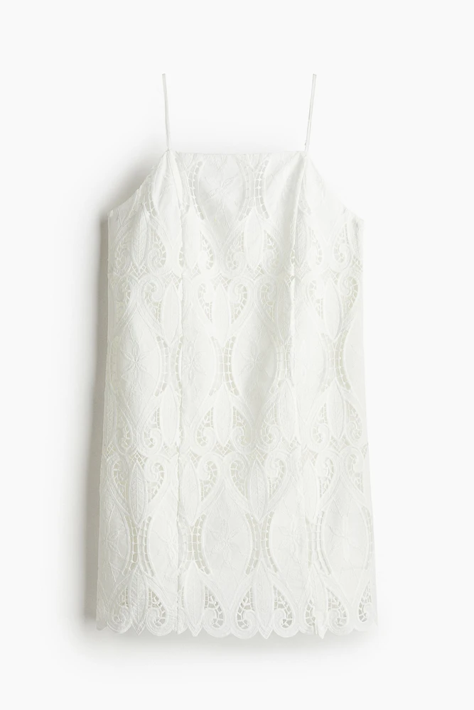 Eyelet Embroidery Camisole Dress