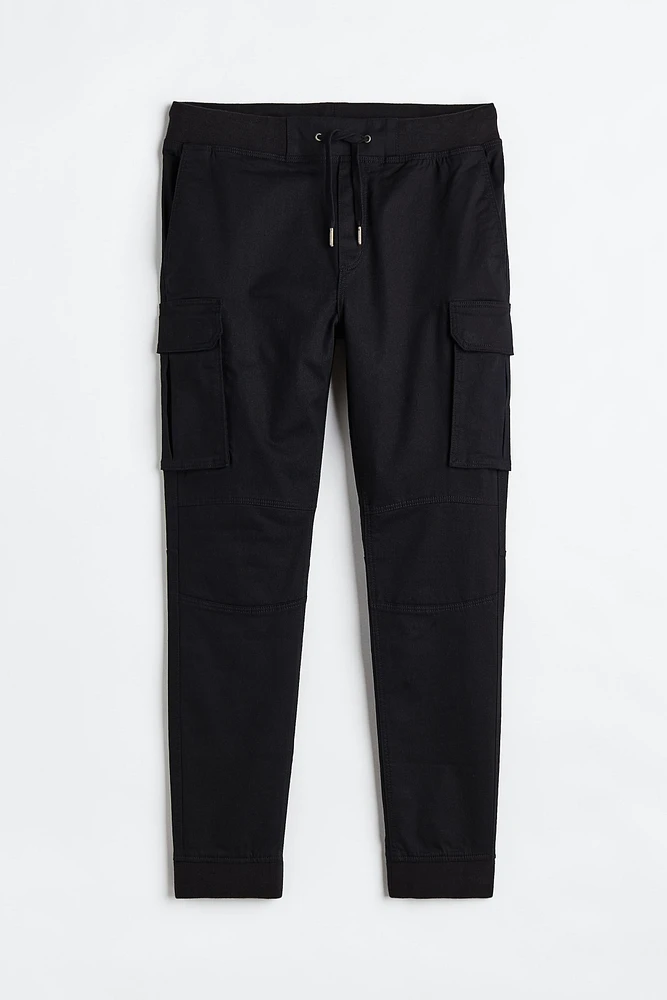 Skinny Fit Cargo Joggers