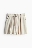 Belted Pull-on Shorts