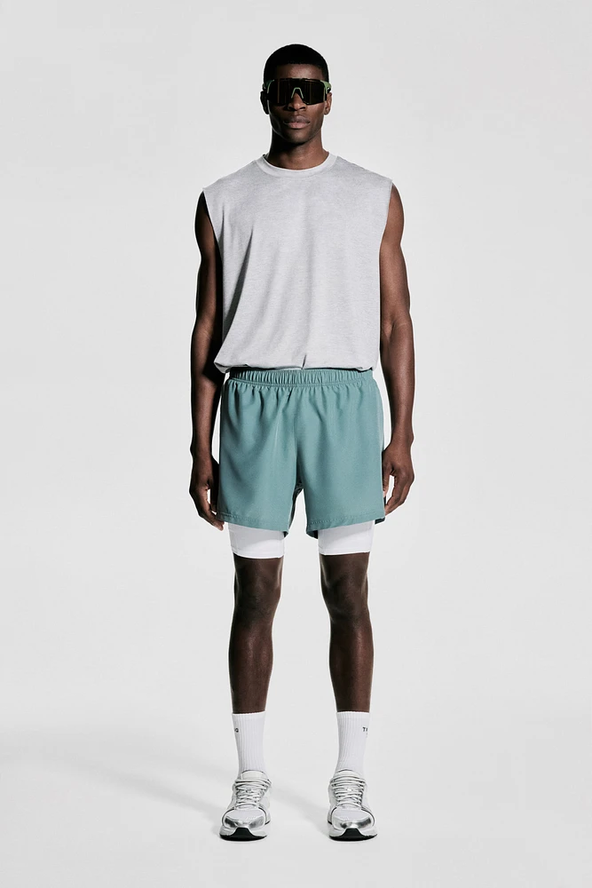 Shorts de sport DryMove™ superposés