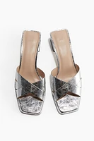 Block-Heeled Sandals