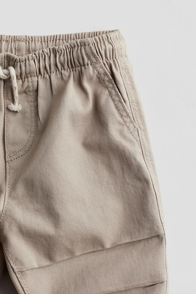 Cotton Twill Joggers