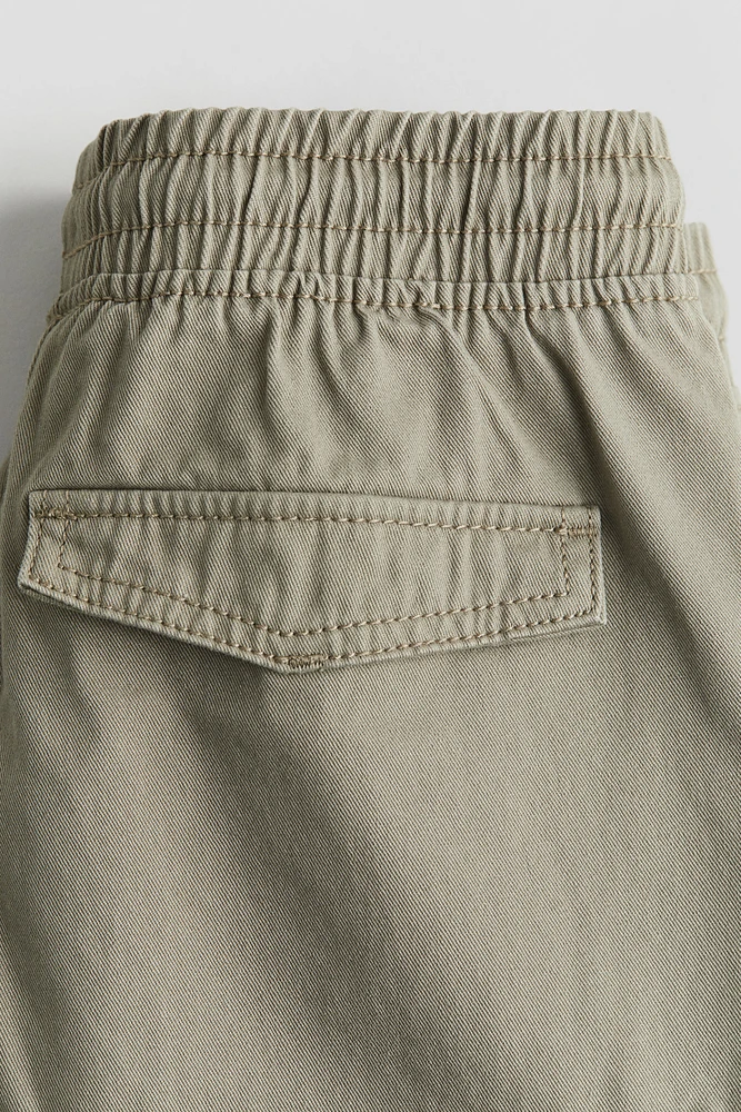 Twill Cargo Shorts