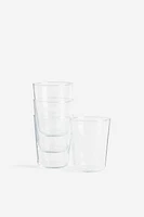 4-pack Beverage Glasses