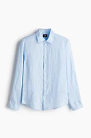 Slim Fit Linen Shirt