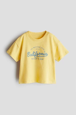 Printed Cotton T-Shirt