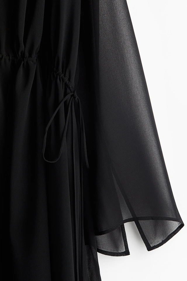 chinese dress ladies Evening tank dress black  TOTEME