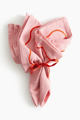 Lot de 2 serviettes de table
