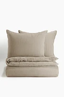 Muslin King/Queen Duvet Cover Set
