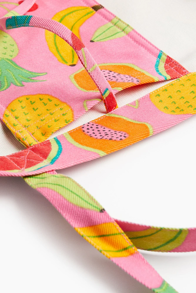 Patterned Beach Bag