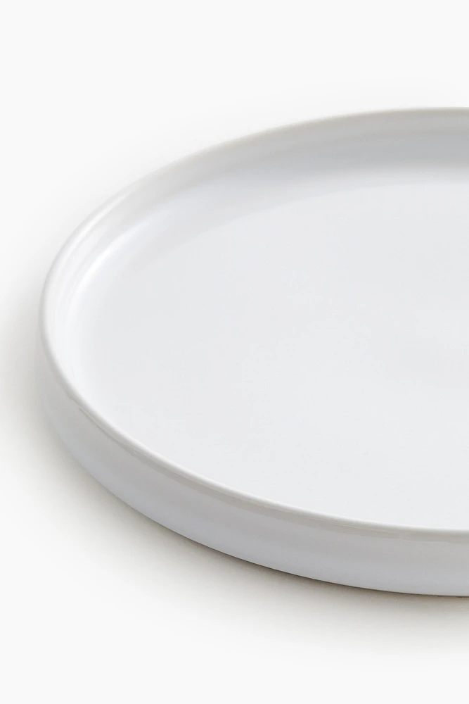 Assiette moyenne en grès cérame