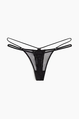 Culotte ficelle Tanga en filet