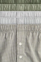 5-pack Woven Cotton Boxer Shorts