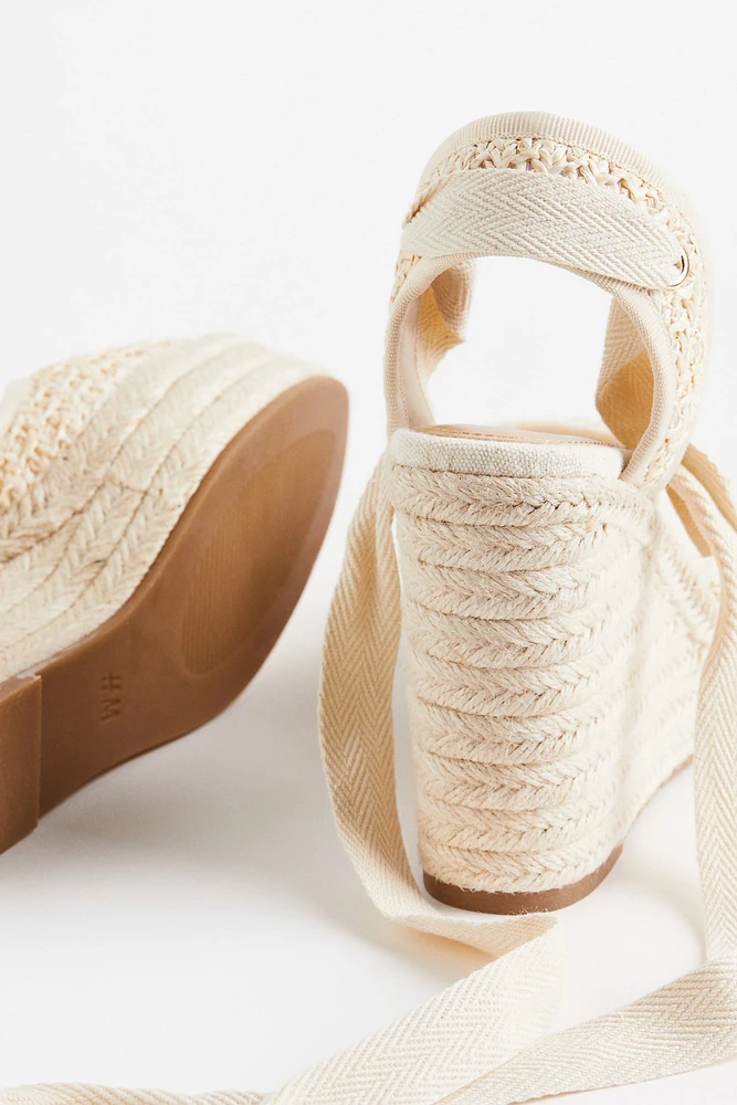 Wedge-heel Espadrilles