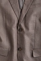 Slim Fit Linen Jacket