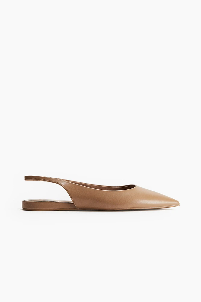 Pointed Slingbacks