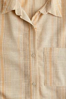 Linen-blend Shirt