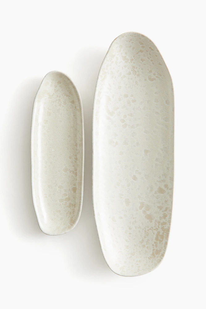 Reactive-glaze Serving Dish