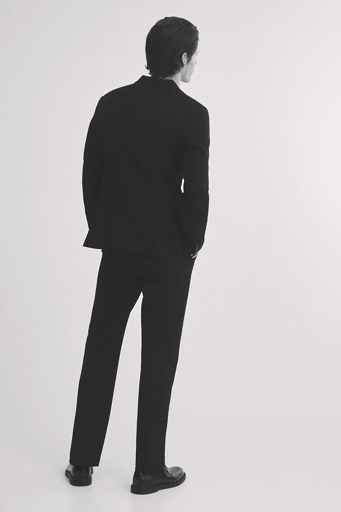 Regular-Fit Single-Breasted Jacket
