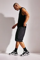 Long Cargo Sports Shorts