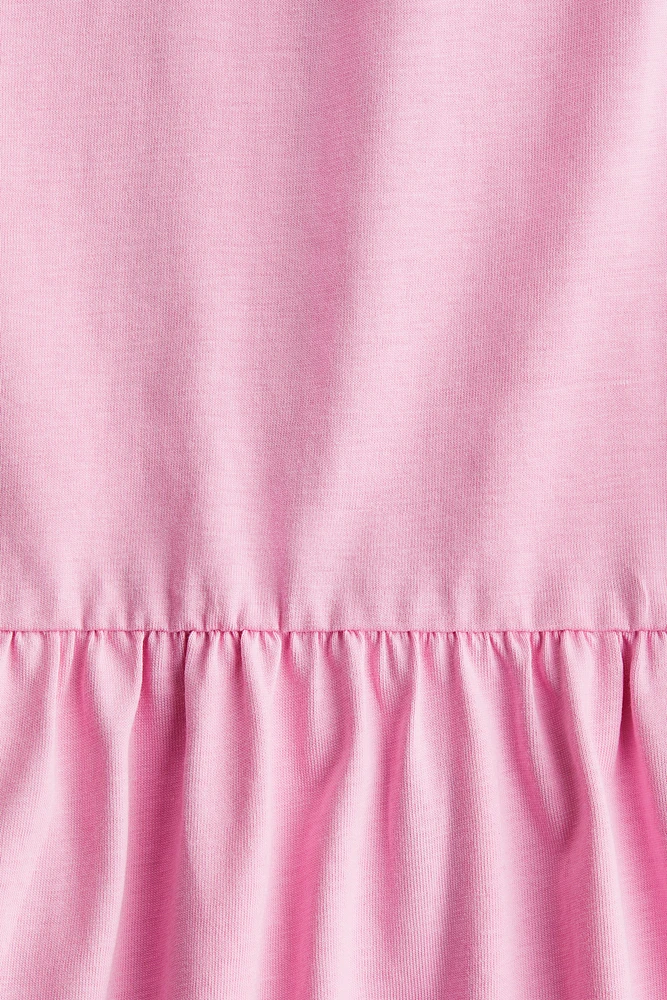 Robe en jersey de coton