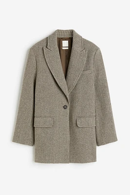 Wool-blend Blazer