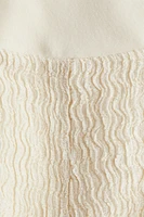Pantalon MAMA en jersey texturé